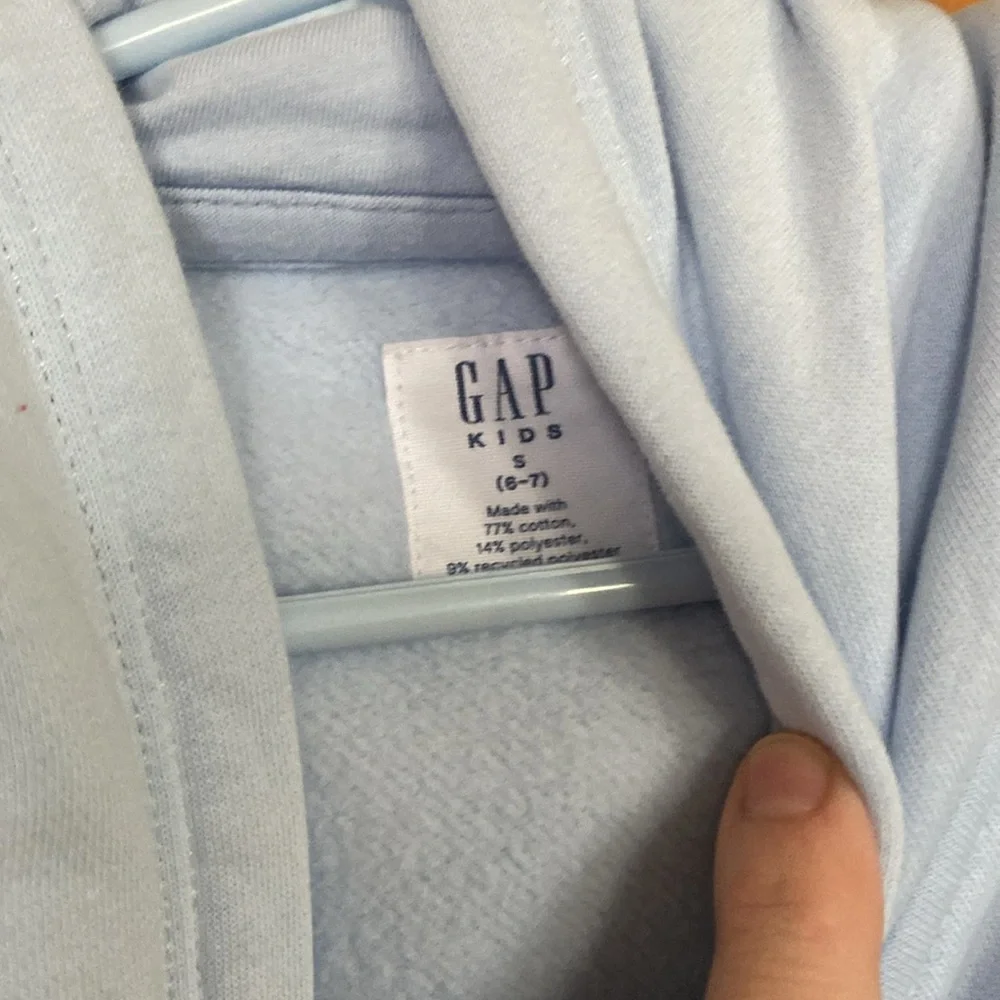 Gap Logo Dip-Dye Hoodie. Bicoastal blue, size S.